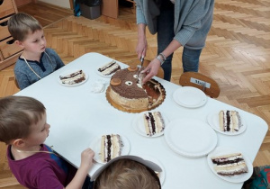 Urodzinowy tort dla Misia